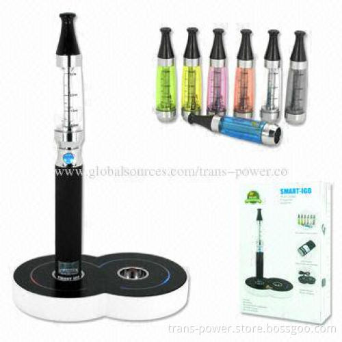 2014 Shenzhen e cigarette, charging bottom smart iGo starter kit, huge vapor